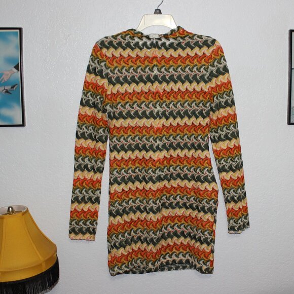 Shein Striped Mini Dress Size 6/M - Picture 6 of 7